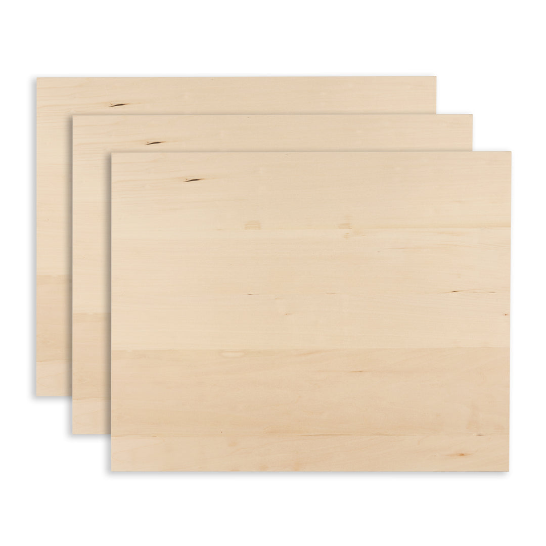 Edge-Glued Basswood, 16" x 20" x 3/4"