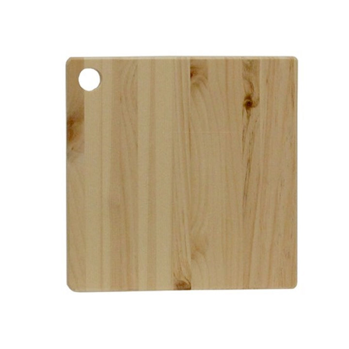 Pine Serving Board, 10" x 10"