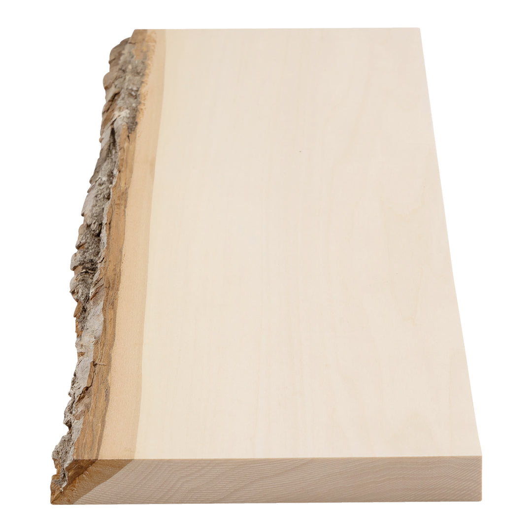 Live Edge Basswood Board, 6" x 16"