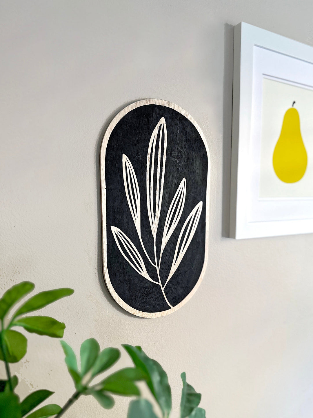 Birch Plywood Pill-Shape, 8-1/2" x 15"