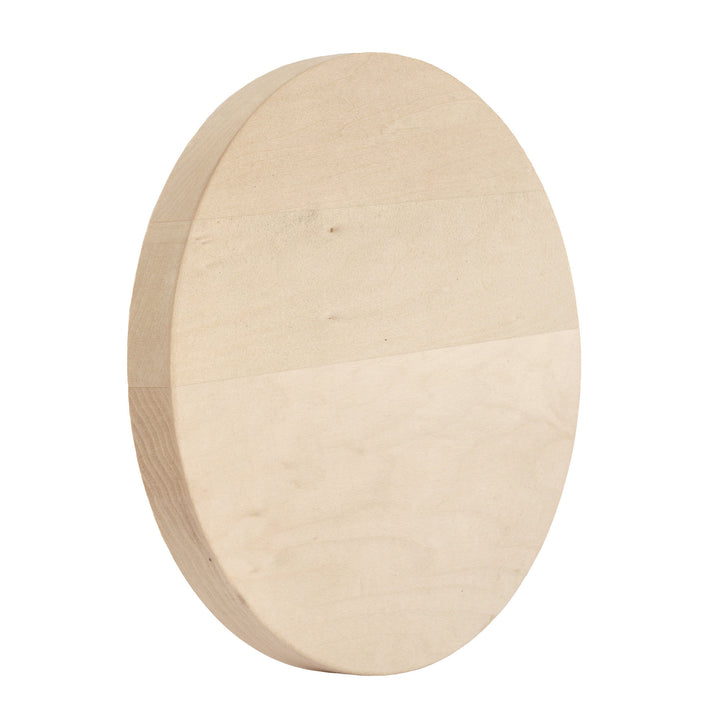 Edge-Glued Basswood Circle, 8" x 3/4"