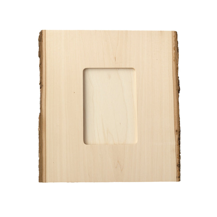 Live Edge Basswood Picture Frame, 5 in. x 7 in.