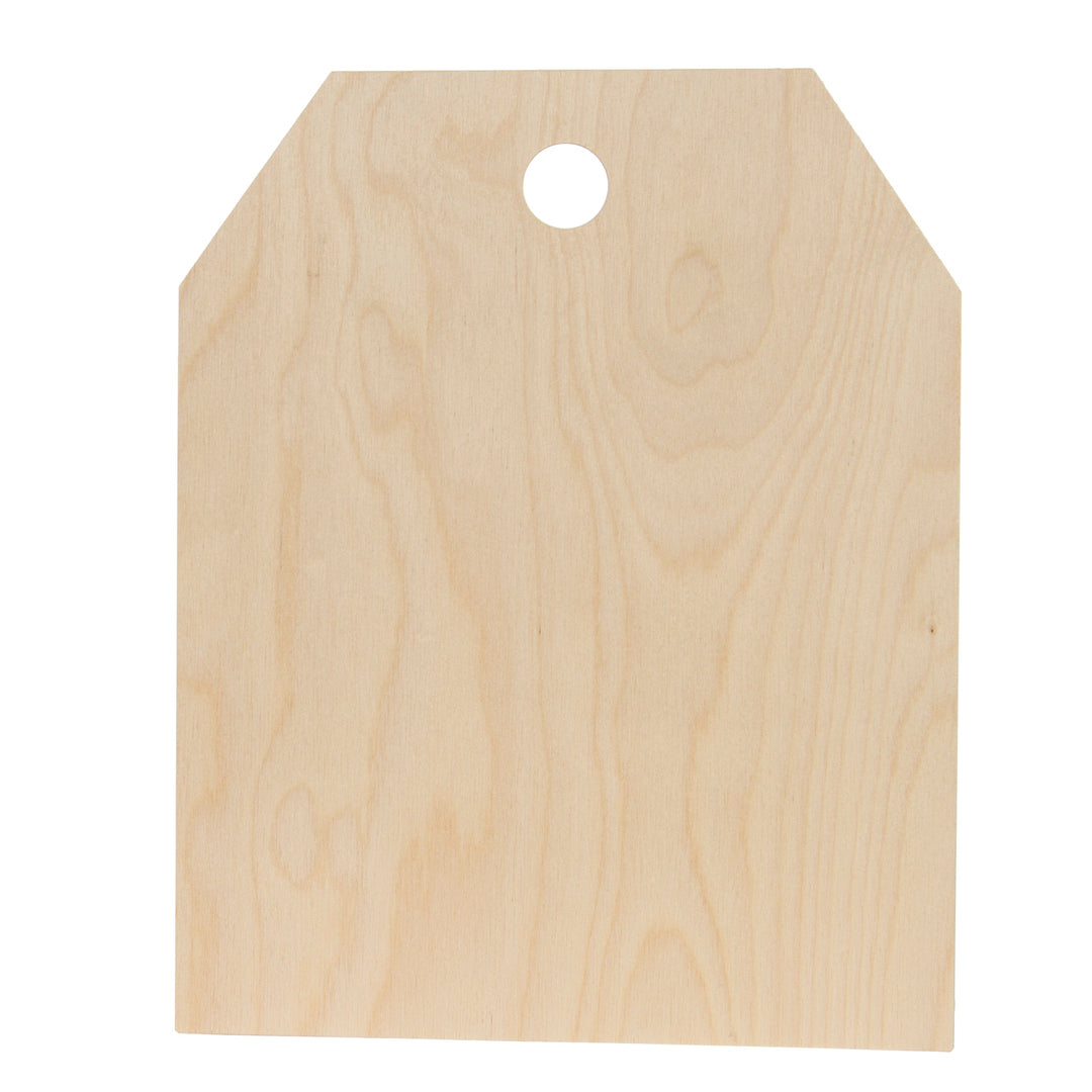 Birch Plywood Gift Tag, 8 in. x 10 in. x 1/8 in.