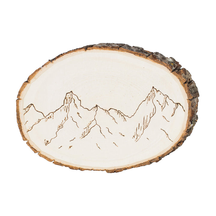 Basswood Round, Small 5-7" Wide