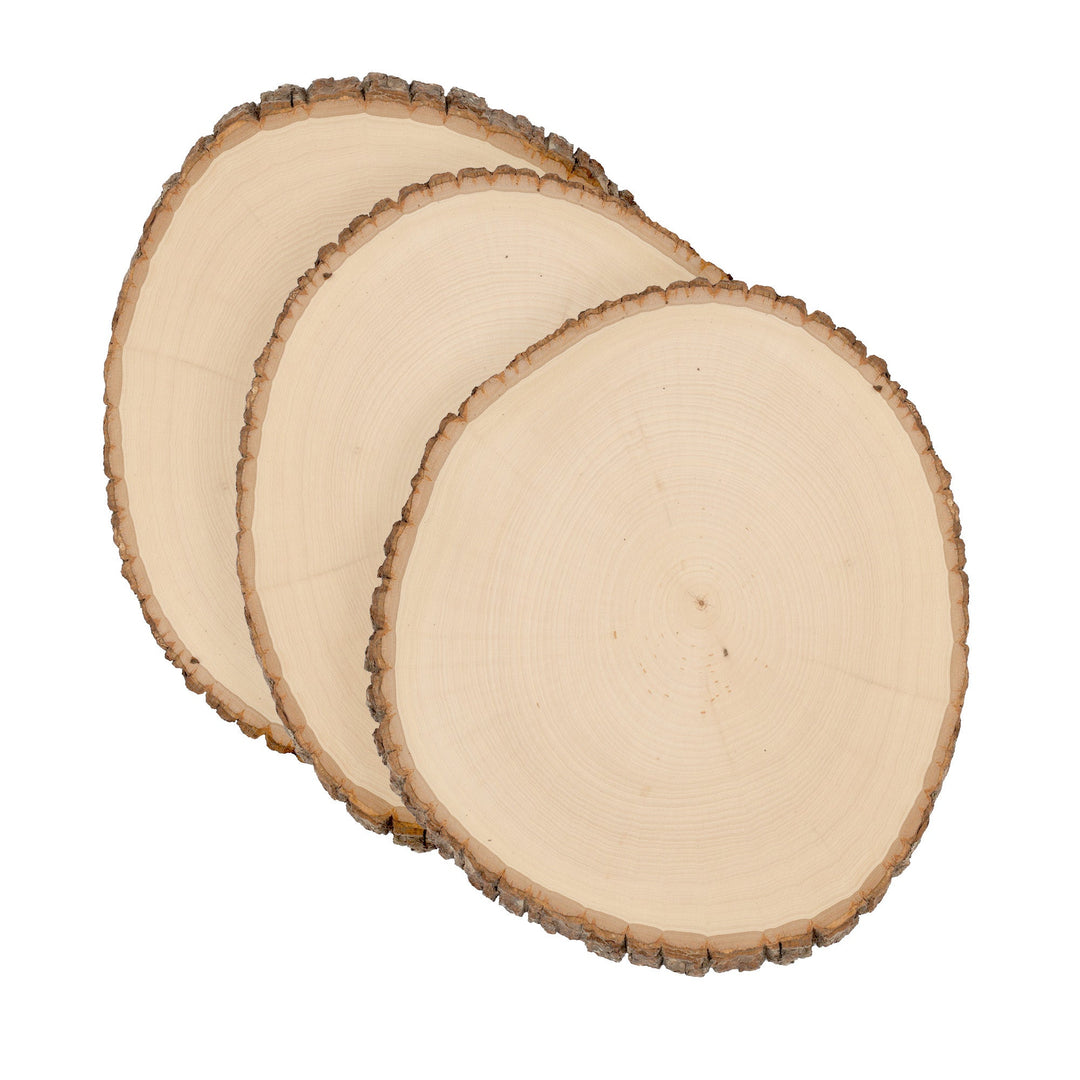 Basswood Round, Extra Large 12-14" Wide