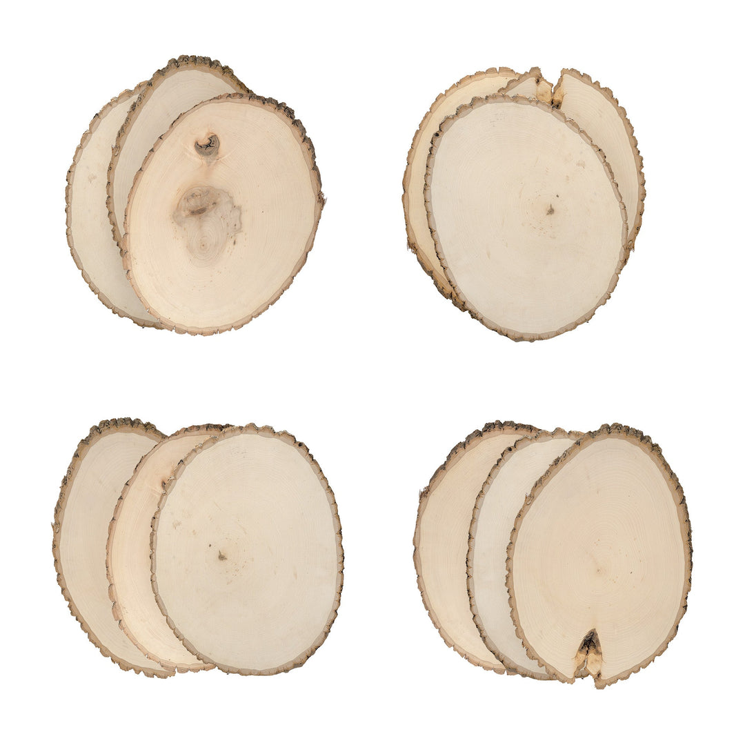 Rustic Basswood Round, Extra Large 12-14" Wide
